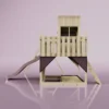 PolarPlay Kids Climbing Tower & Playhouse - Swing Helka Rose - Image 3