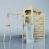 PolarPlay Kids Climbing Tower & Playhouse - Swing Balder Mist - Image 4