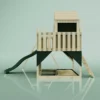 PolarPlay Kids Climbing Tower & Playhouse - Swing Brenna Green - Image 3