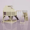 PolarPlay Kids Climbing Tower & Playhouse – Climb & Swing Ragna Rose - Image 2