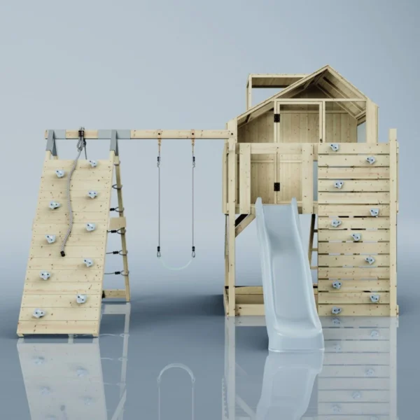 PolarPlay Kids Climbing Tower & Playhouse – Climb & Swing Ragna Mist - Image 4