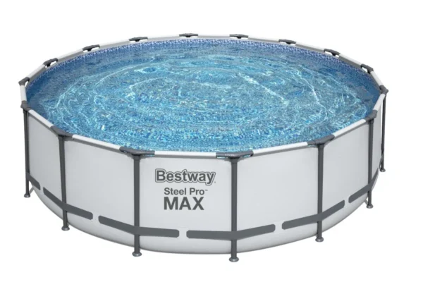 Bestway 16ft x 48in Steel Pro Max Pool Set Above Ground Swimming Pool (19,480L) - BW5612Z