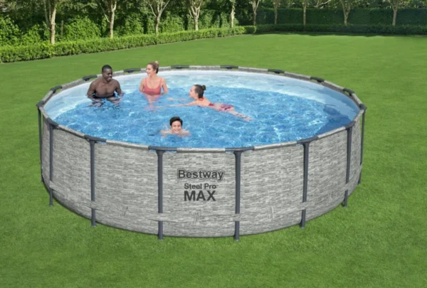 Bestway 16ft x 48in Steel Pro Max Pool Set Above Ground Swimming Pool - BW5619E - Image 2