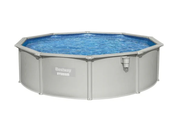 Bestway Hydrium 15ft x 48in Pool Set Above Ground Swimming Pool with Sand Filter Pump – BW56384