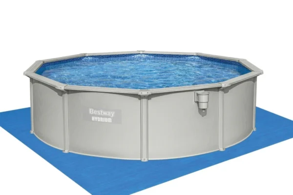 Bestway Hydrium 15ft x 48in Pool Set Above Ground Swimming Pool with Sand Filter Pump – BW56384 - Image 3