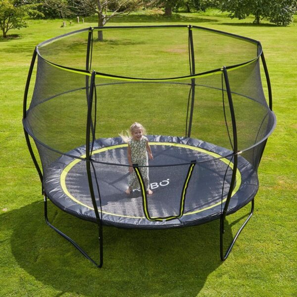 Rebo 12FT Base Jump Trampoline With Halo II Enclosure - Image 2