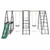 Rebo Steel Series Metal Swing Maximum Play Set - Standard Swings Green - Image 3