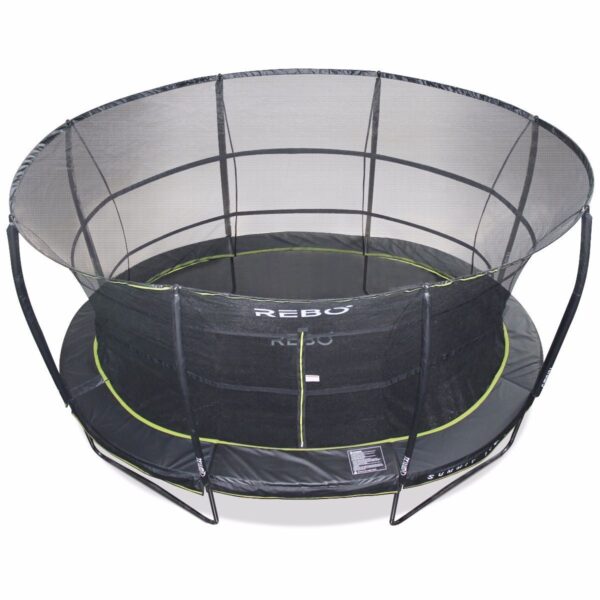 Rebo Summit Oval Trampoline and Safety Enclosure - Summit 1200 - Image 3