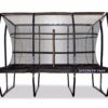 Rebo Altitude Rectangle 10ft x 14ft Trampoline and Safety Enclosure - Altitude 1400