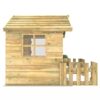 Rebo Orchard 4FT x 4FT Children’s Wooden Garden Playhouse - Swift - Image 2
