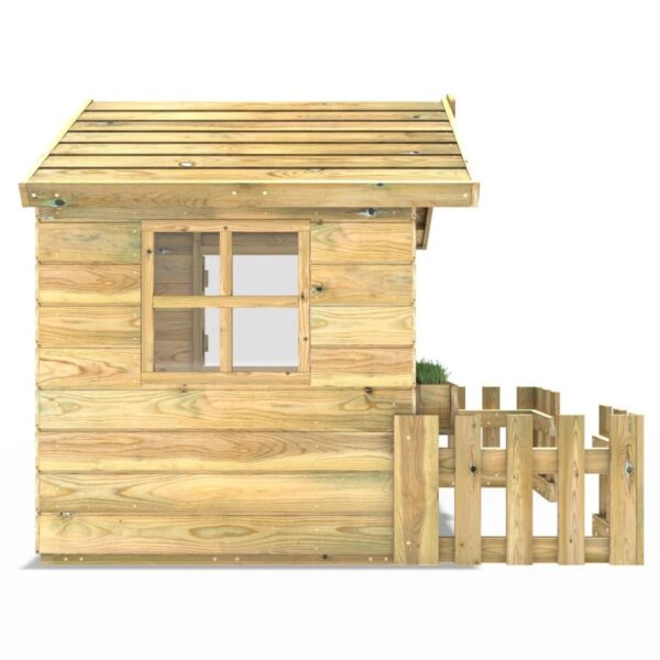 Rebo Orchard 4FT x 4FT Children’s Wooden Garden Playhouse - Swift - Image 2