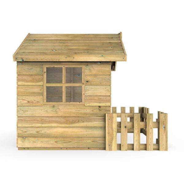 Rebo Orchard 4FT x 4FT Children’s Wooden Garden Playhouse - Lark - Image 2