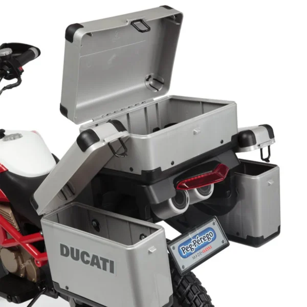 Peg Perego Ducati Enduro Kids Ride On Motorbike - Image 2