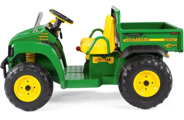 Peg Perego Licensed John Deere Gator HPX 12V Ride On UTV - Green - Image 3