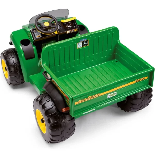 Peg Perego Licensed John Deere Gator HPX 12V Ride On UTV - Green - Image 2