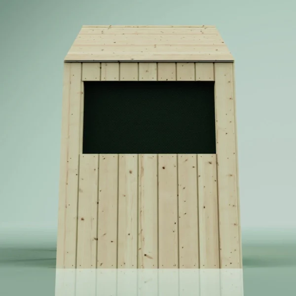 PolarPlay Kids Scandinavian Style Wooden Playhouse - Asta - Image 3