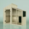 PolarPlay Kids Scandinavian Style Wooden Playhouse - Freyja