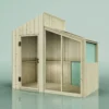 PolarPlay Kids Scandinavian Style Wooden Playhouse - Freyja Sage