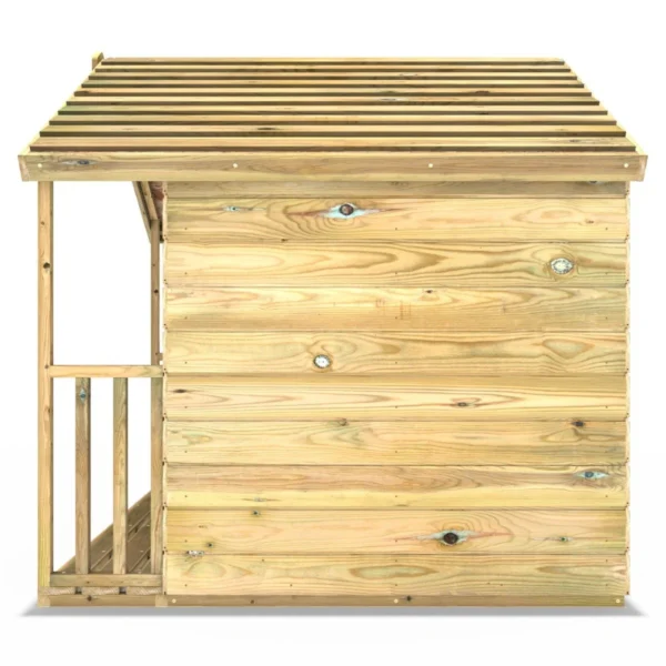 Rebo 5FT x 5FT Childrens Wooden Garden Playhouse - Sparrow - Image 2