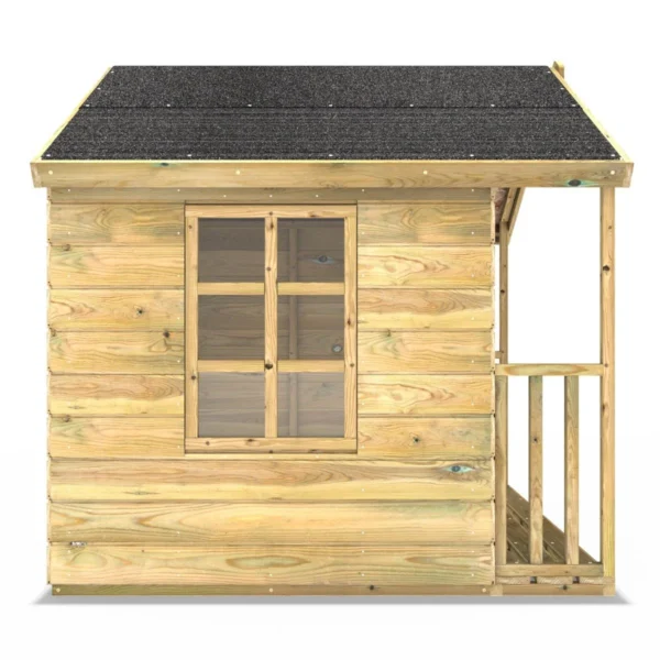 Rebo 5FT x 5FT Childrens Wooden Garden Playhouse - Woodpecker - Image 2