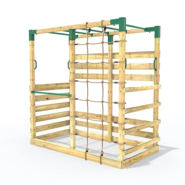 Rebo Ninja Climbing Cube Wooden Climbing Frame - Single - Image 6