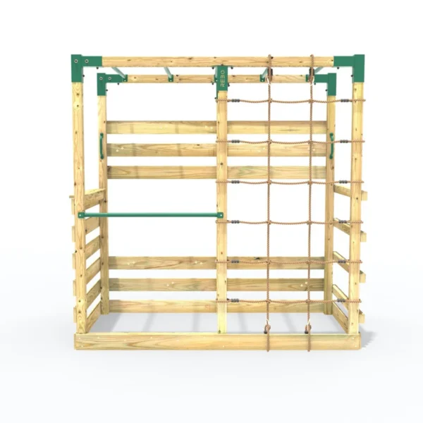 Rebo Ninja Climbing Cube Wooden Climbing Frame - Single - Image 5