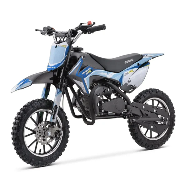 Renegade 50R 49cc Petrol Mini Dirt Bike - Blue - Image 4