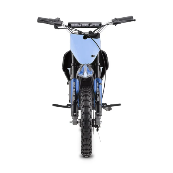 Renegade 80R 800W 36V Electric Mini Dirt Bike - Blue - Image 2